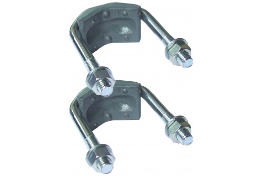 Doppelklemme 1¼" - 2"