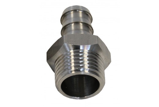 Schlauchtülle VA ½", AG