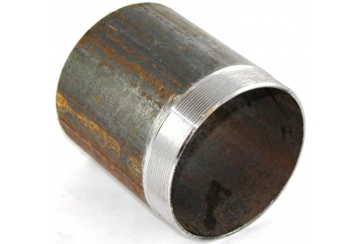 Rohrnippel, schwarz 5'' AG