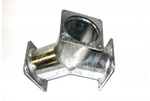Y-Stück, verz. 150 mm