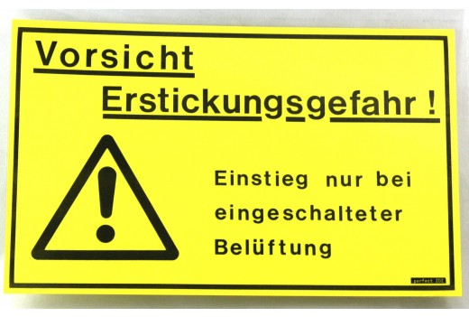 Warnschild