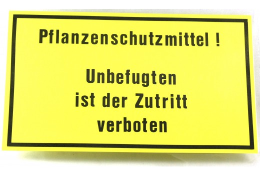 Warnschild