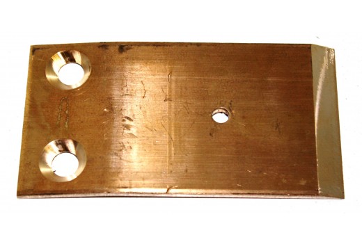 Andrückplatte hinten