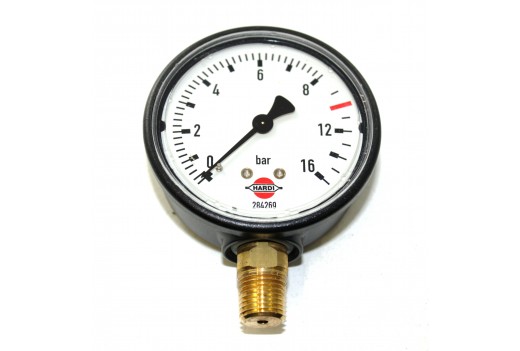Manometer-Glycerin 0-8-16 bar