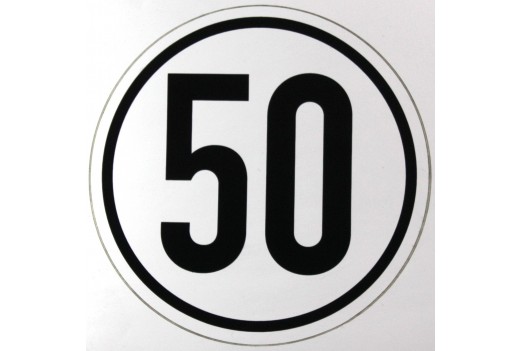 50 km - Geschwindigkeits-