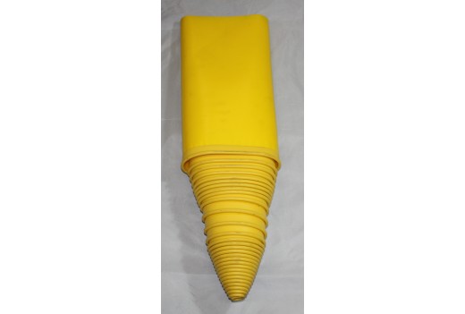 Meter Schutzplane mit Saum