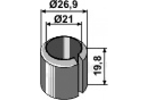 Spannbuchse 26 / 20 x 120 mm