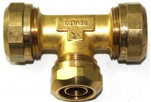 Beulco-MS-T-Stück 1x3/4x1''