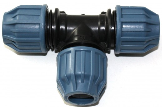 PE-T-Stück 90 Grad