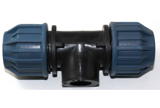PE-T-Stück 20 x 1/2''ig
