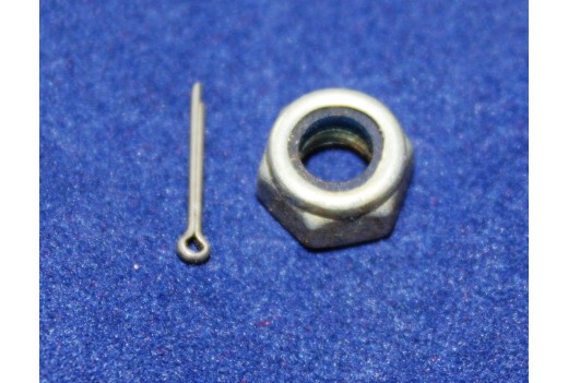 Mutter M 5 DIN 985 verzinkt