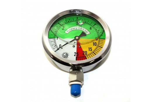 Manometer NG100 0-8/25BAR