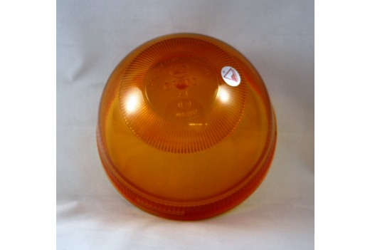 Glaskappe, orange