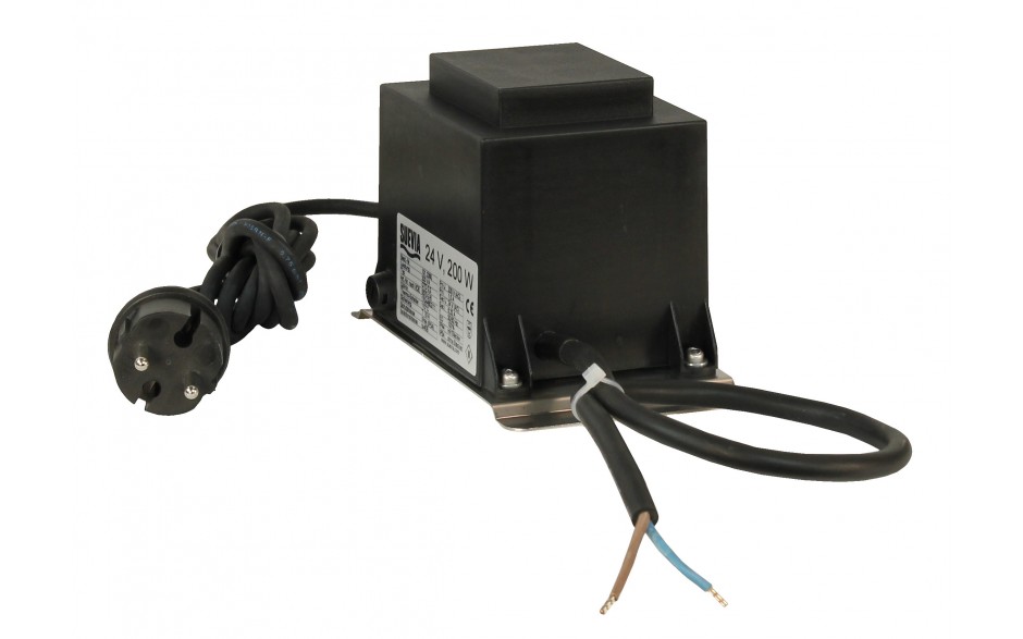 Transformator 230/24 V, 200 W