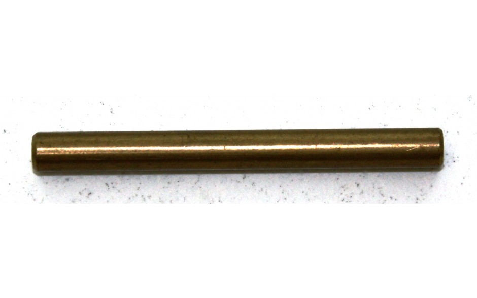 Achse mit 2 Splinte, Messing