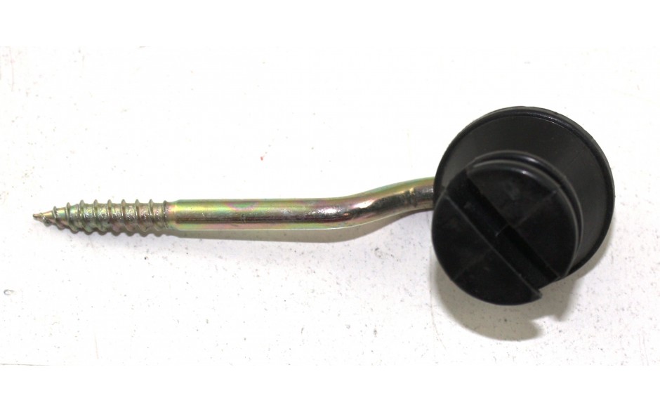 Schlitzisolator, schwarz