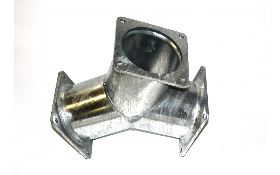 Y-Stück, verz. 150 mm