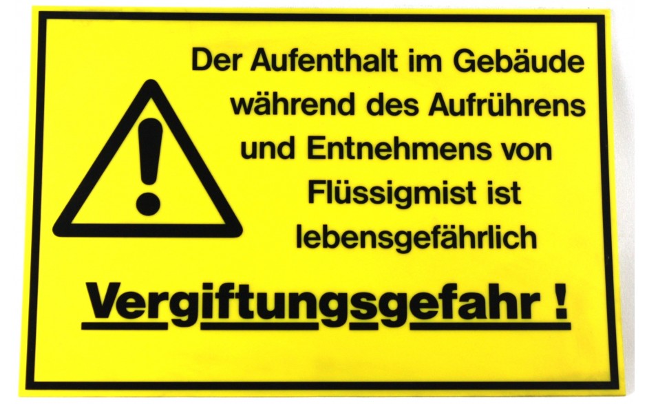 Warnschild