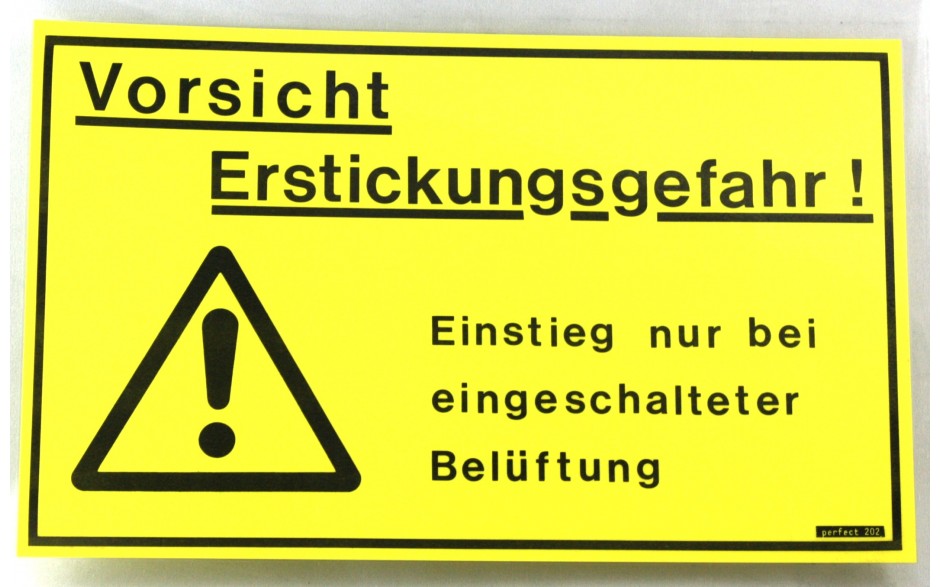 Warnschild