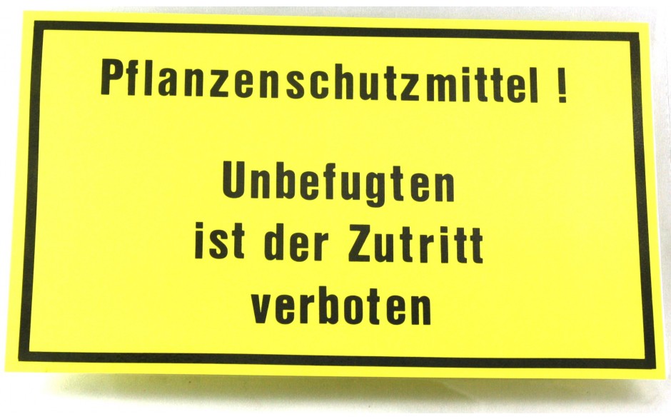 Warnschild