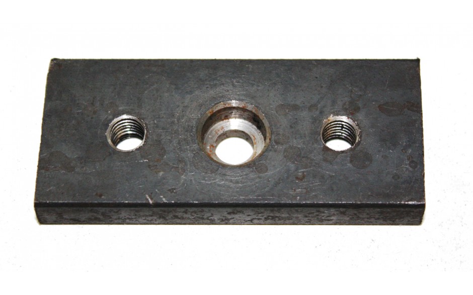 Anschraubplatte 40x12x90 lg.