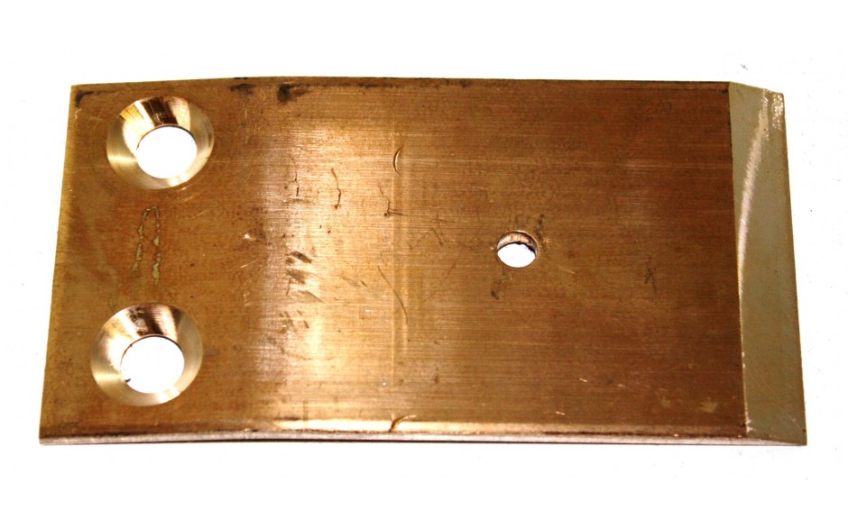 Andrückplatte hinten