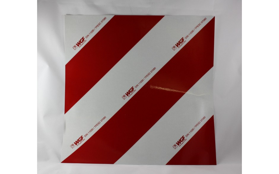 Warnfolie 423 x 423 mm