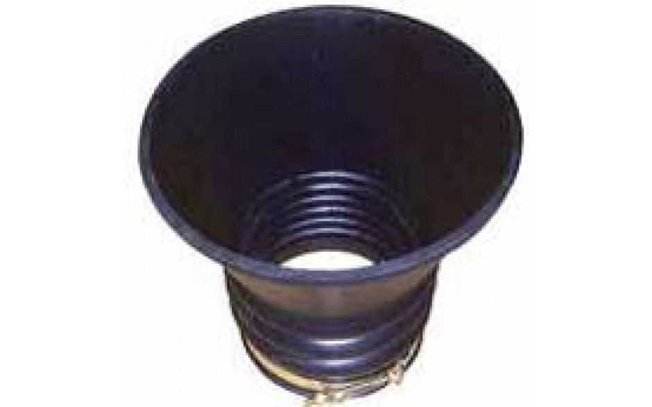 Andocktrichter 6'' schwarz