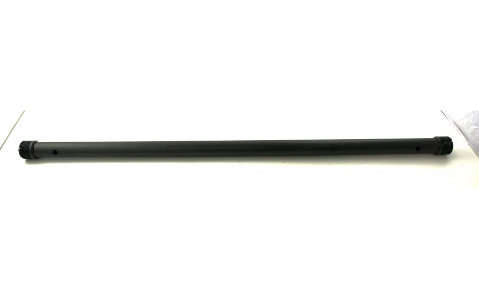 2-Loch Düsenrohr, schwarz