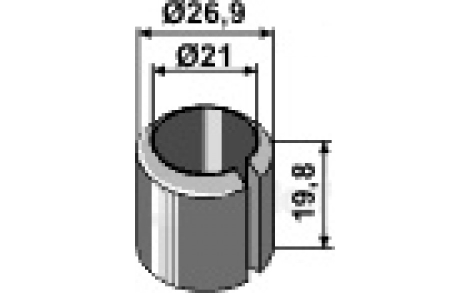 Spannbuchse 26 / 20 x 120 mm