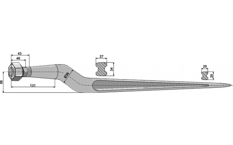 Gabelzinken