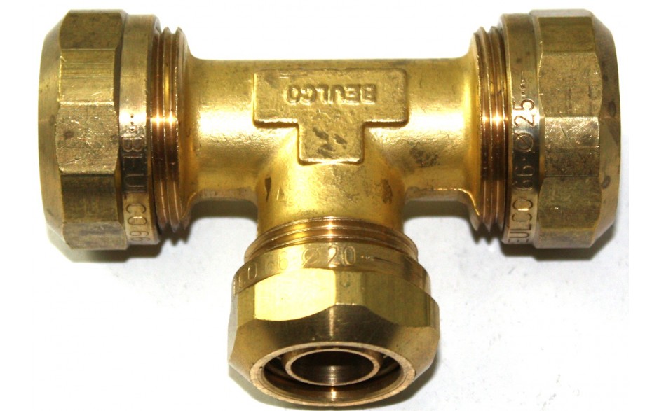 Beulco-MS-T-Stück 1x3/4x1''