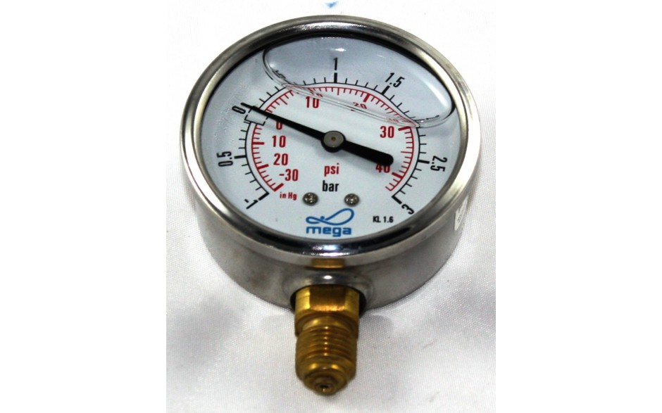 Vakuum-Manometer 63 mm d.