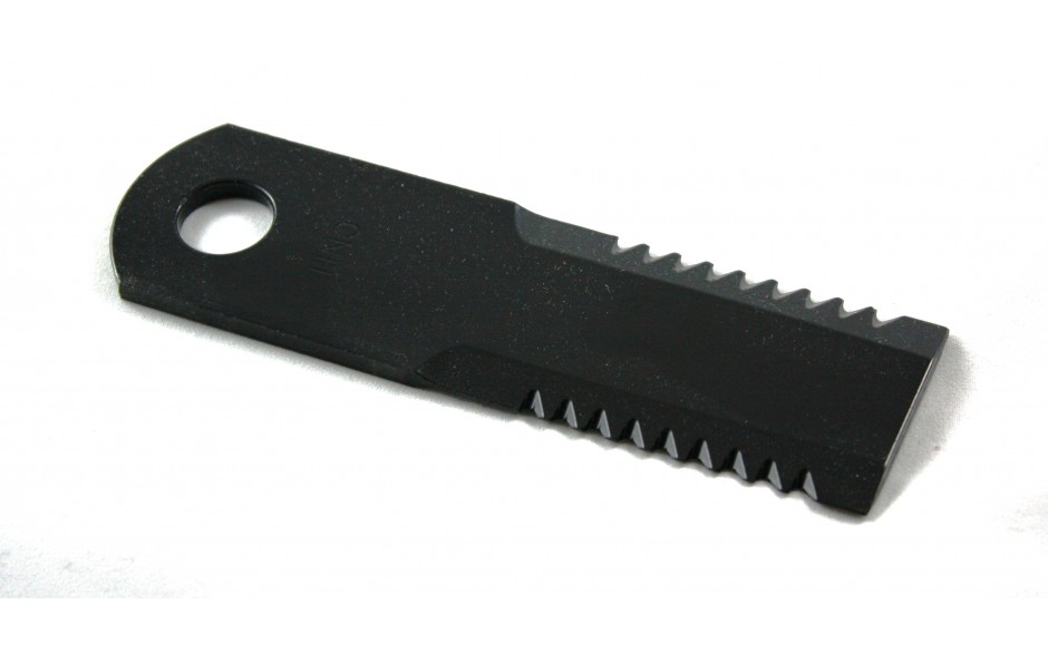 Strohhäckslermesser, gezahnt