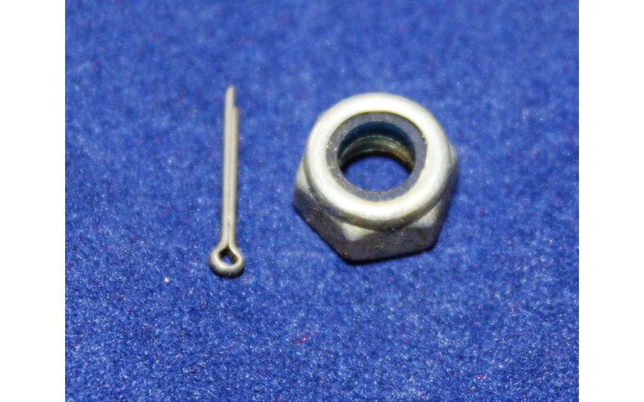 Mutter M 5 DIN 985 verzinkt