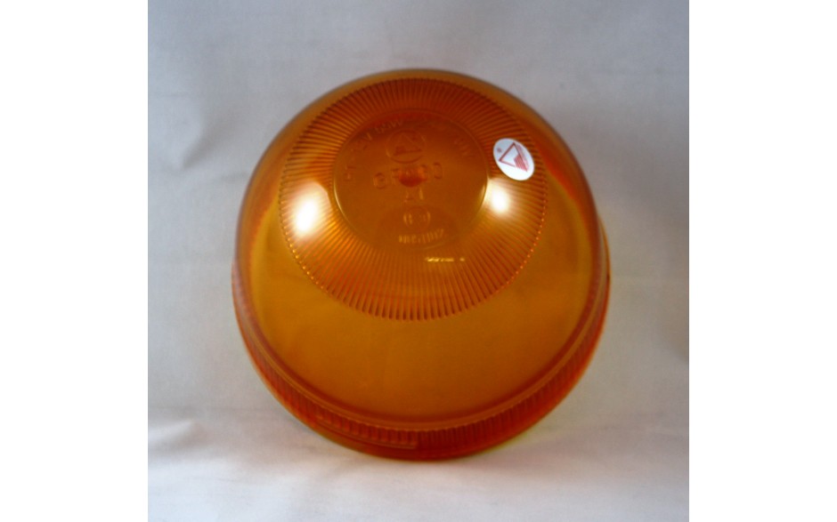 Glaskappe, orange