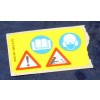 Hinweisschild Motorsäge