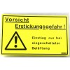 Warnschild