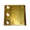 breite Druckplatte, Messing
