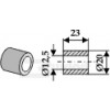 Buchse 23 x 20 x 3.5