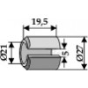 Spannbuchse 26 / 20 x 20 mm