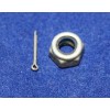 Mutter M 5 DIN 985 verzinkt